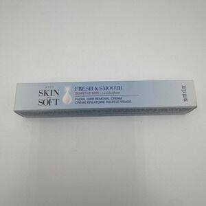 Avon Skin So Soft Fresh Smooth Sensitive Skin Facial Hair Removal Cream, 1 fl oz
